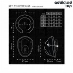 ADDICTED TOYS LOCKED - BEZKLUCZYKOWA KLATKA NA PENISA 11,5 CM
